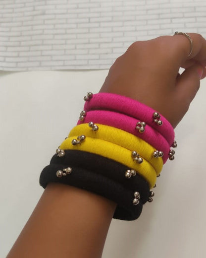 Festive Thread Ghungroo Bangles