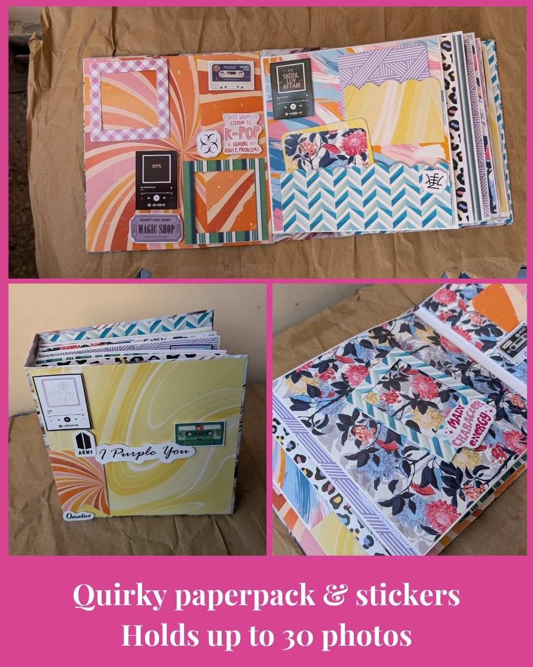 K-pop Dreams Custom Scrapbook