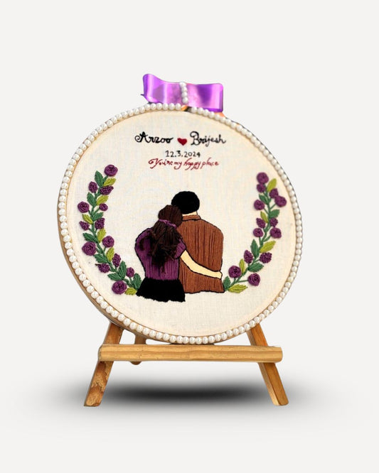 Together Blooms – Custom Couple Art