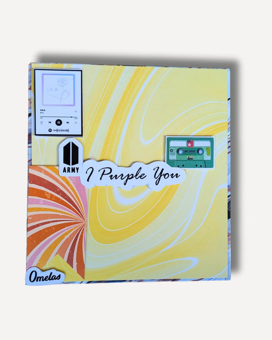 Custom K-pop Scrapbook
