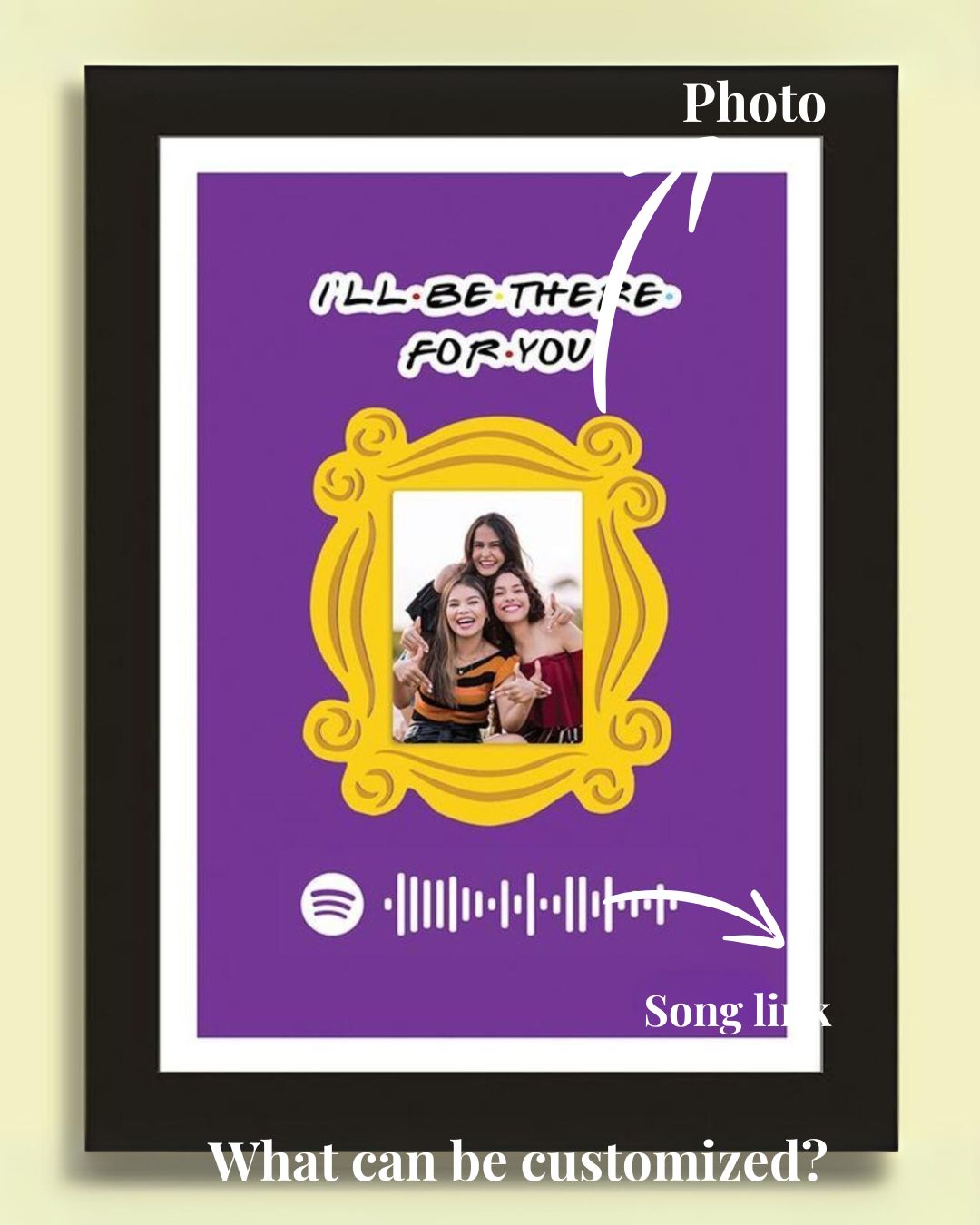 Friends TV Spotify Frame