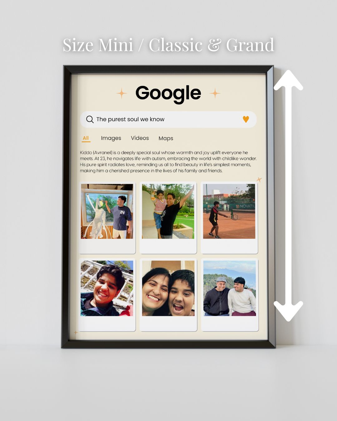 Google Frame Sample Rainvas Custom Made Photo Frame in Google Search Result style