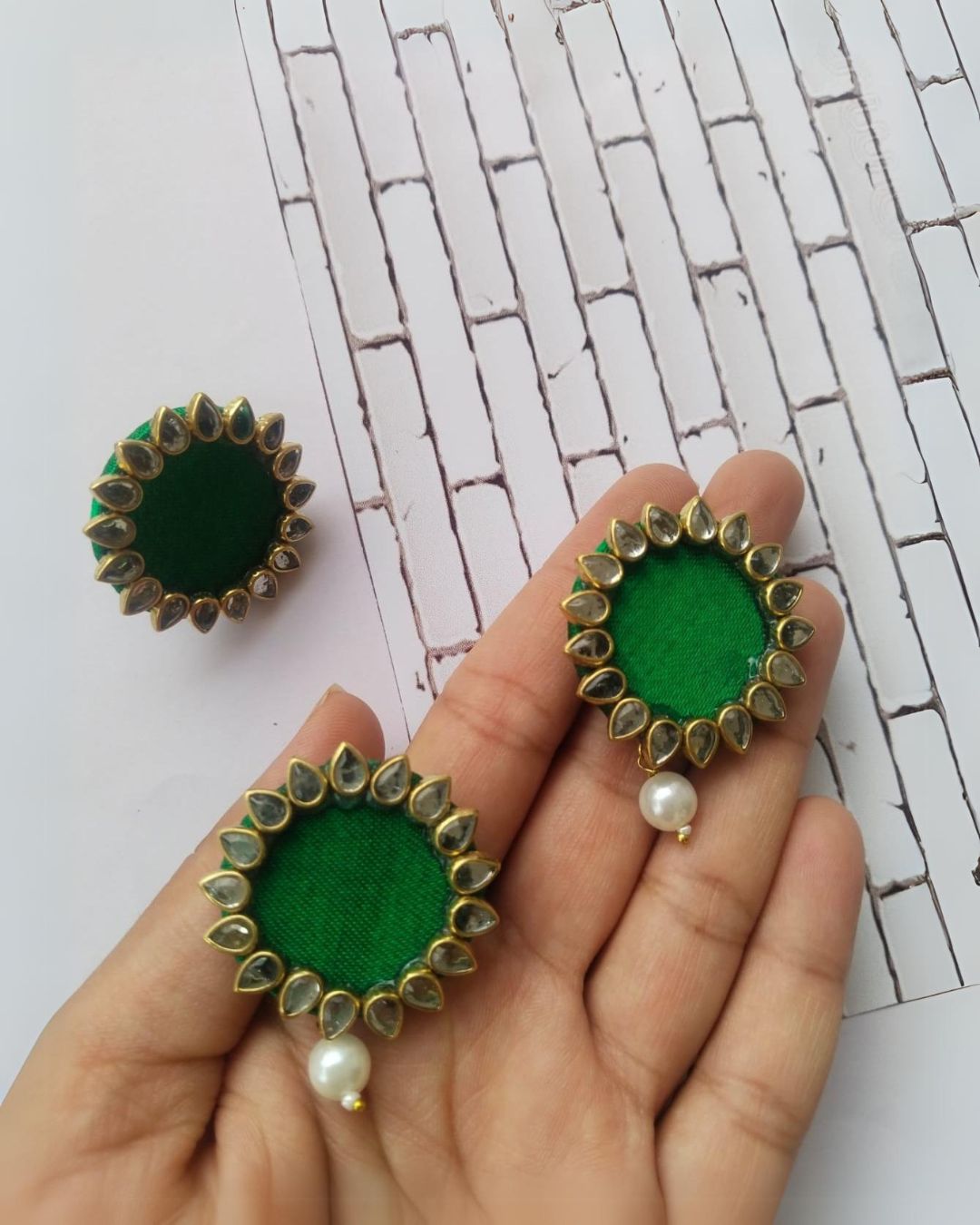 Green Kundan Jewelry Set