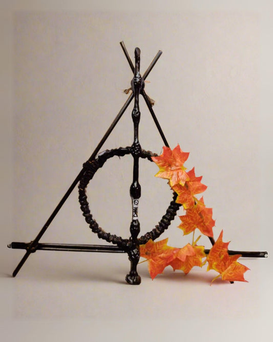 Harry Potter Deathly Hallows Door Wreath