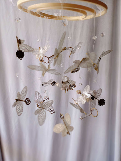 Harry potter Flying Keys Wind Chime and chandelier