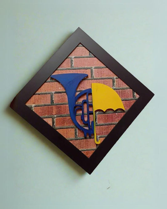 How I Met Your Mother Horn & Umbrella Wall Art