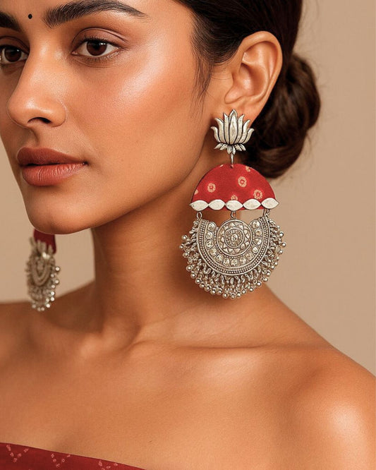 Oxidized Jhumka
