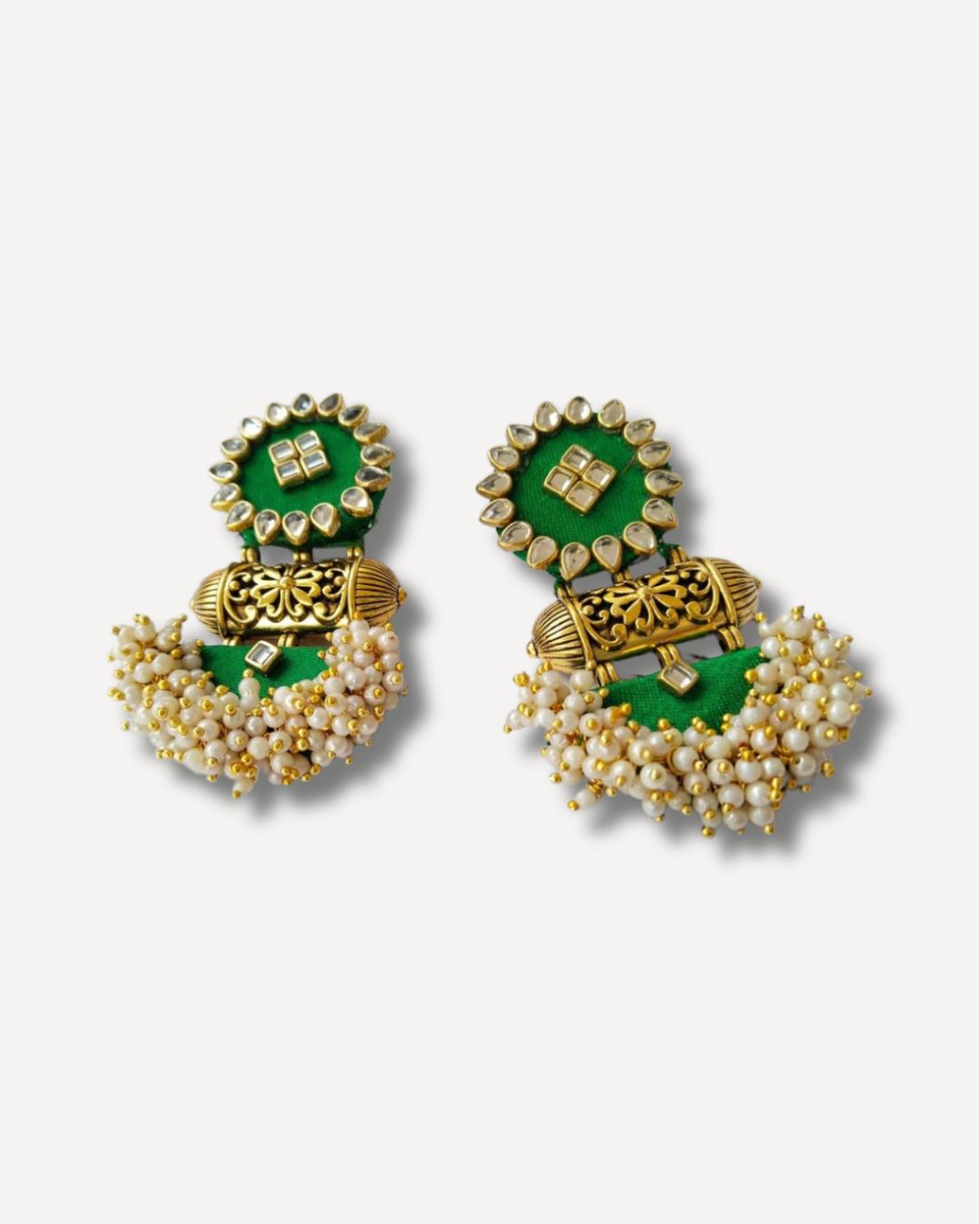 Kundan Pearls Earrings