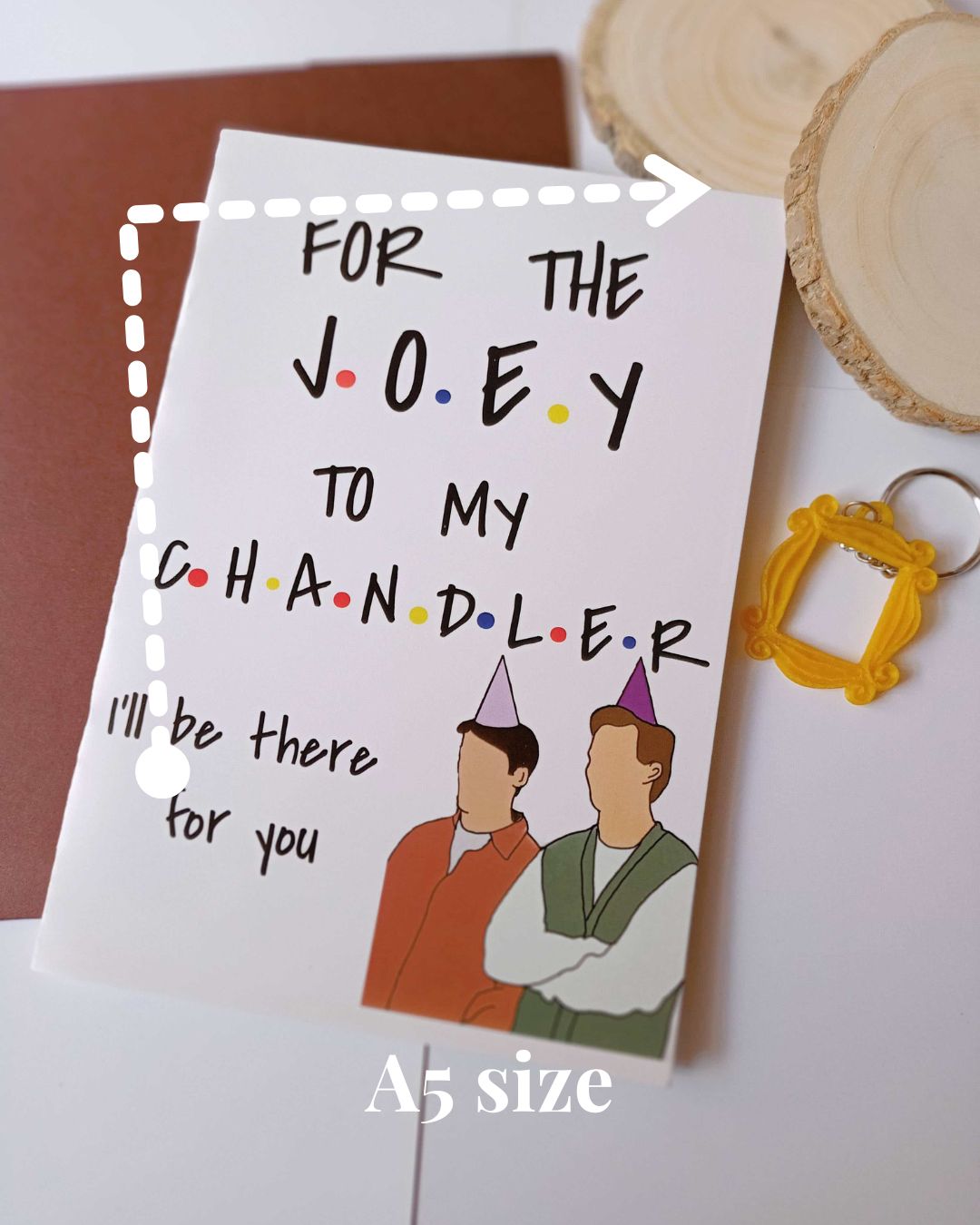 Joey-to-Chandler Greeting Card