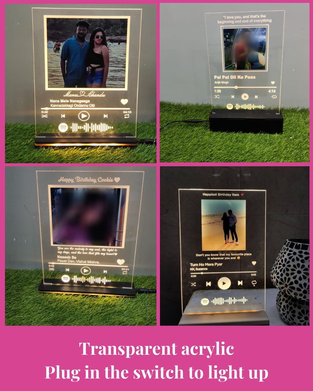 LED Spotify Photo Frame