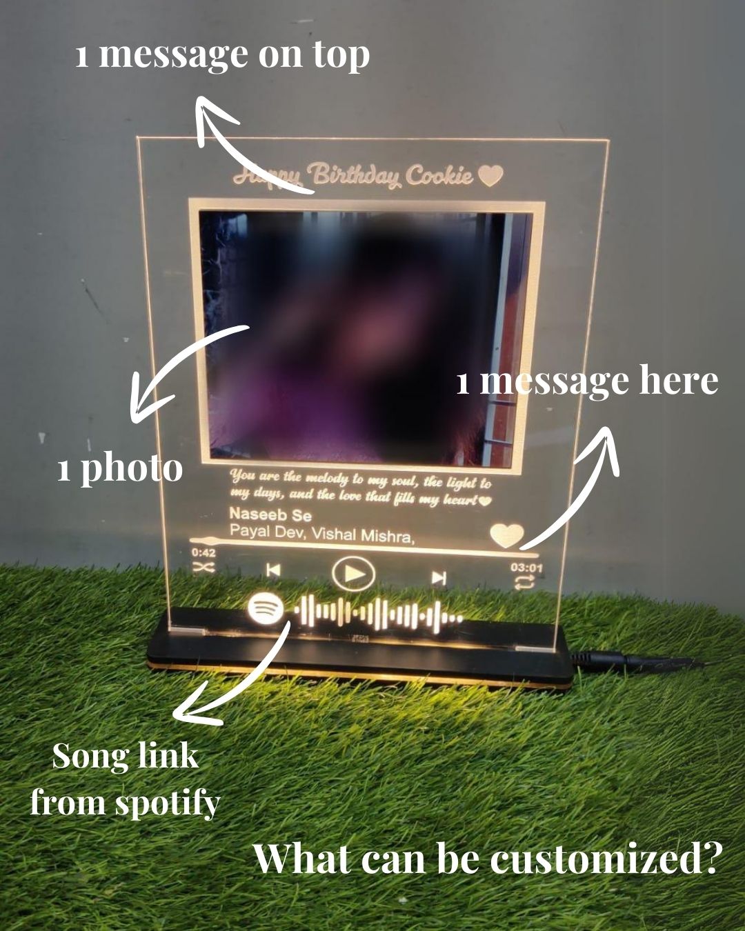 LED Spotify Photo Frame