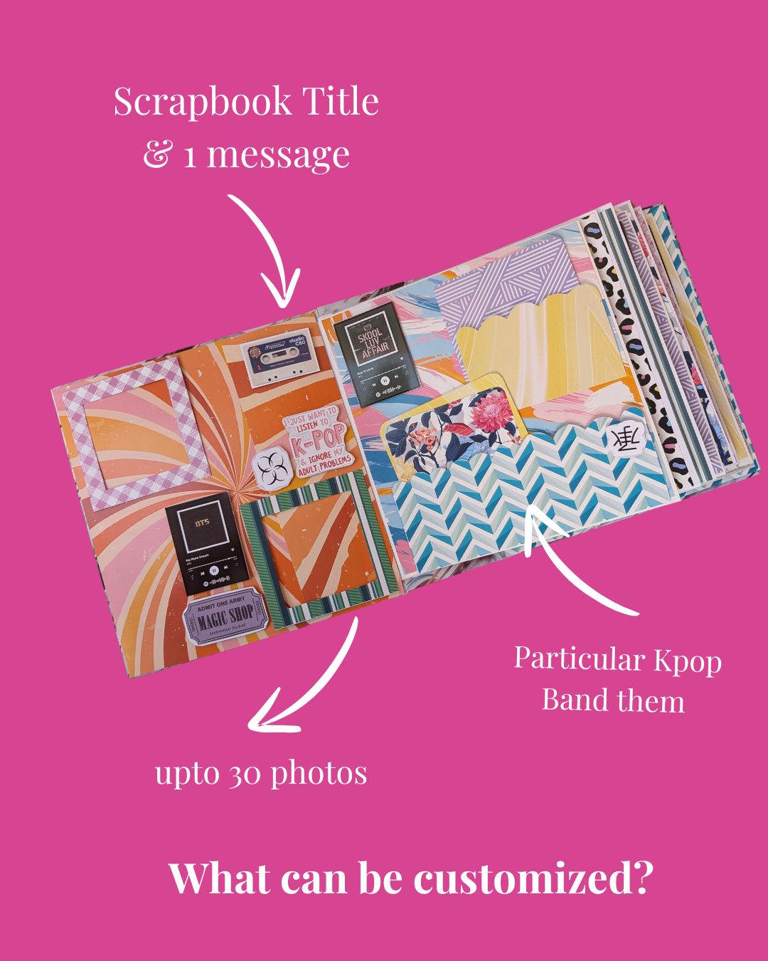 K-pop Dreams Custom Scrapbook