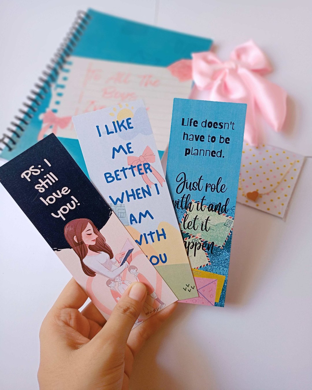 Lara Jean Bookmark Trio