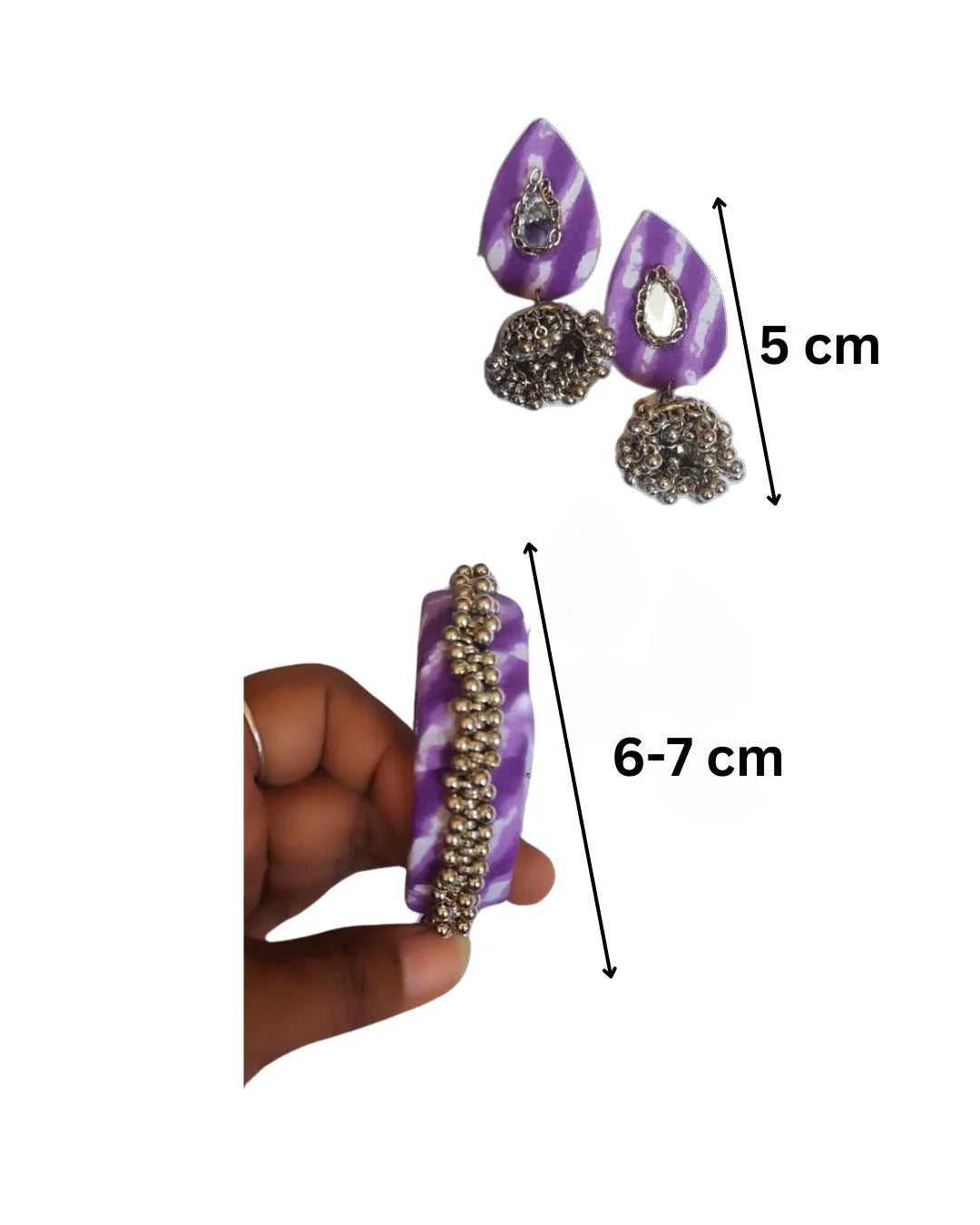 Droplet Jewellery | Earrings & Bracelet Set