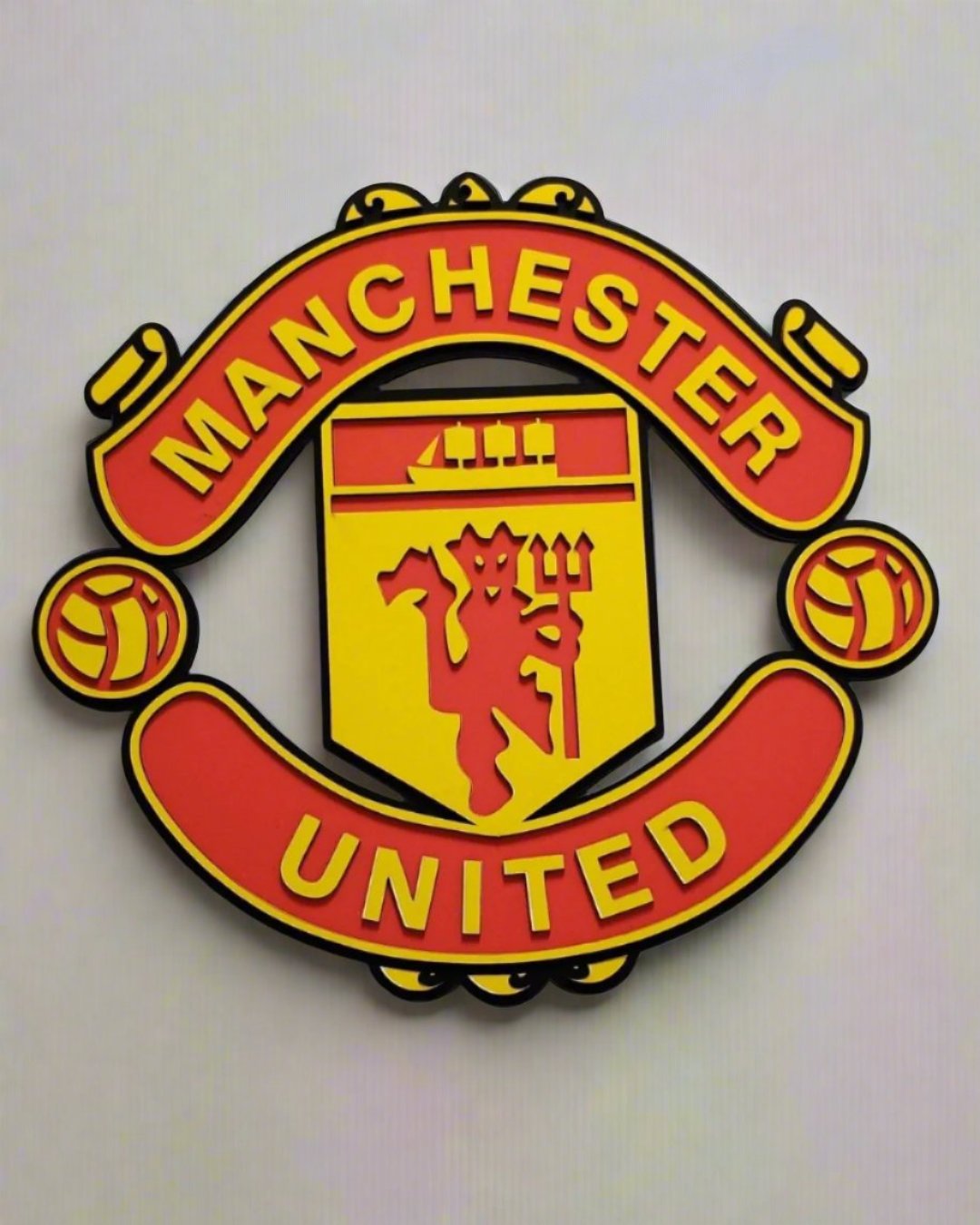 Manchester United Wooden Wall Art