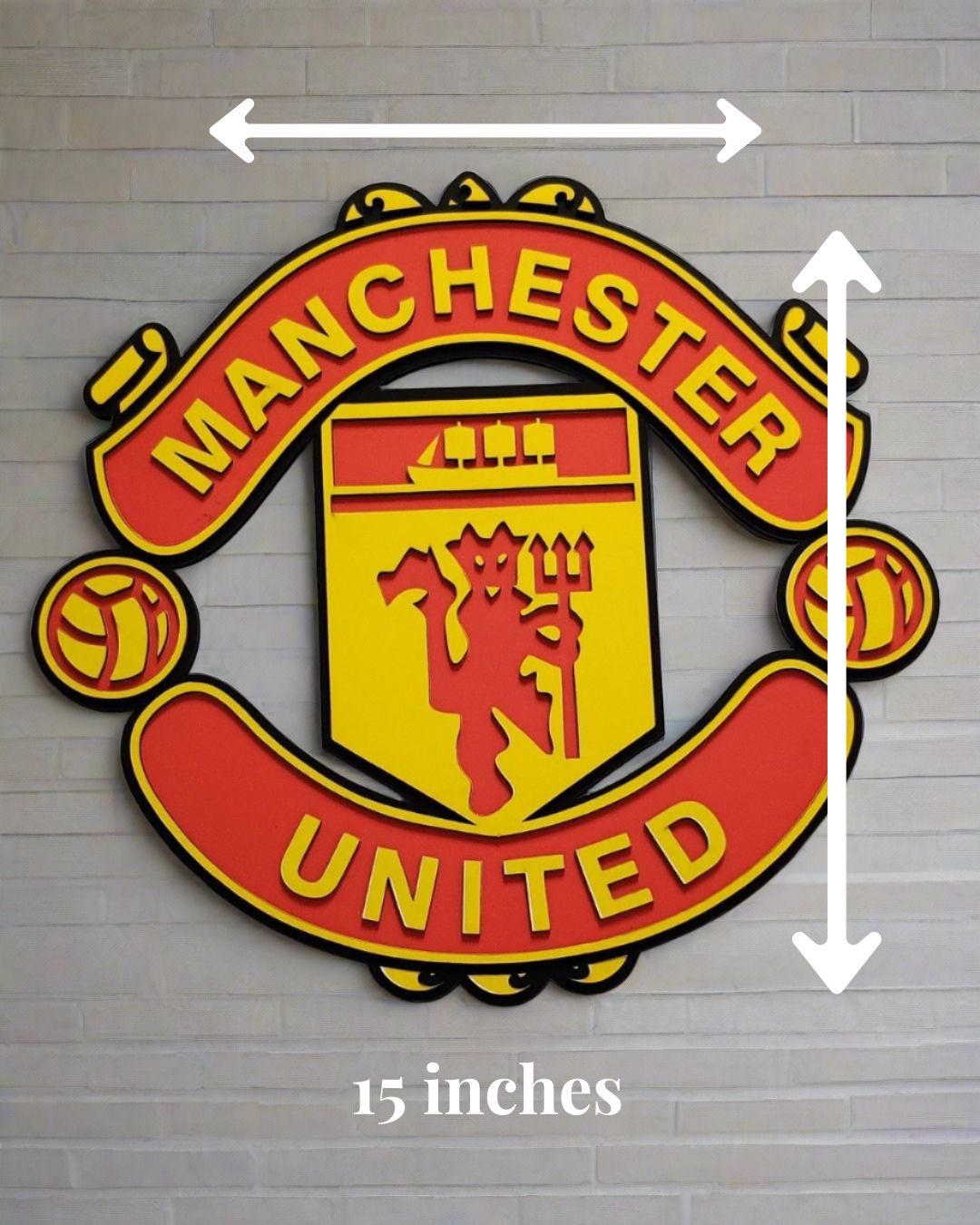 Manchester United Wooden Wall Art