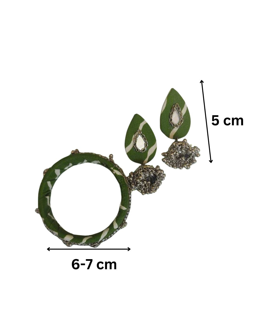 Droplet Jewellery | Earrings & Bracelet Set