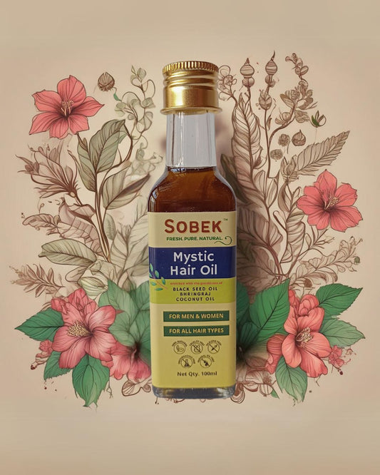 Sobek naturals Mystic Hair Growth Oil | Hair fall and damage rescue