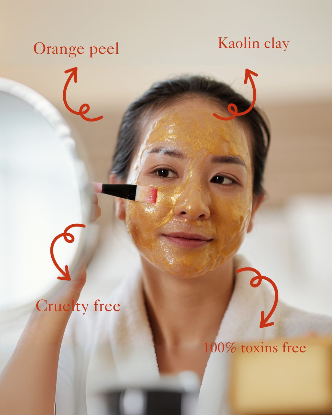 Orange De Tan powder face mask pack 100 g