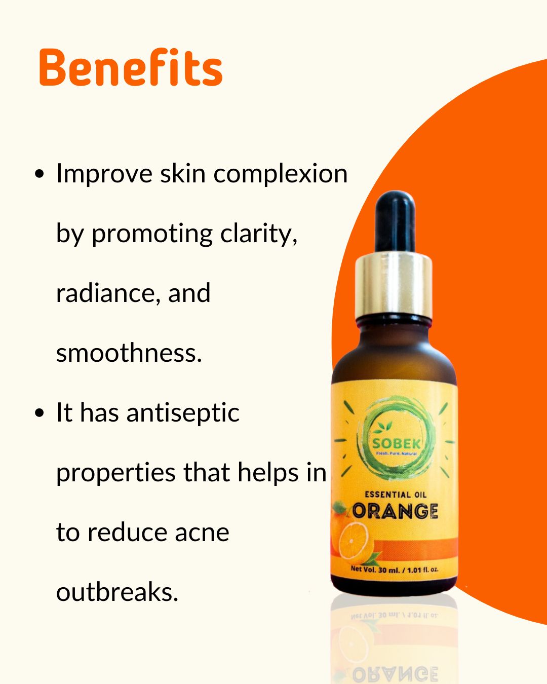 Orange essential oil 30 ML