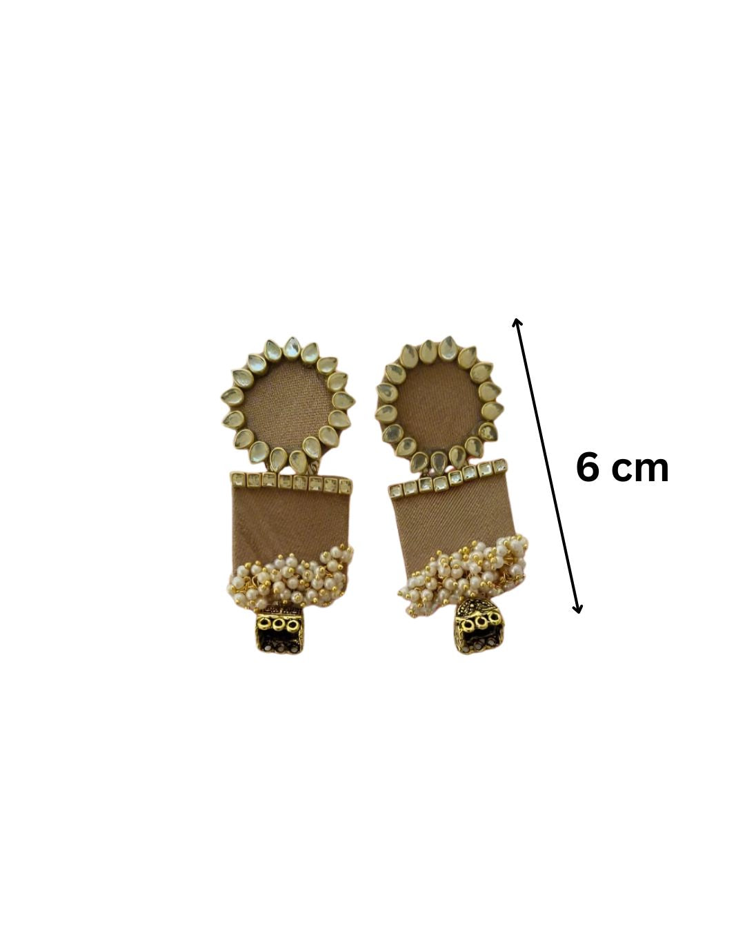 Pastel yellow beige beads set