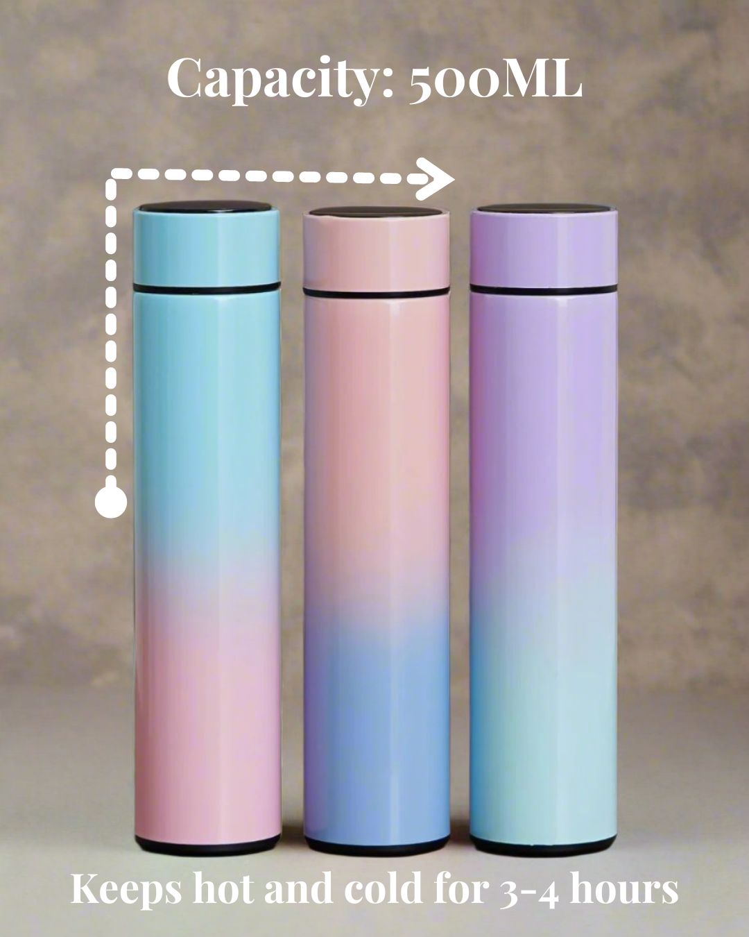 Personalized Multicolor Thermo Bottle