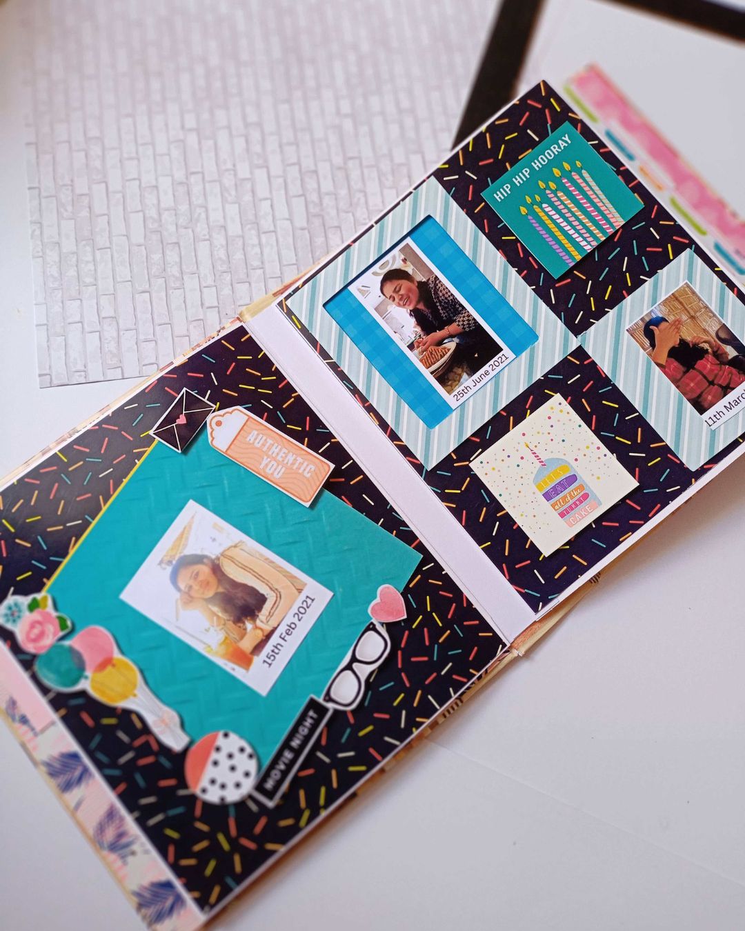 Personalized Birthday Scrapbook