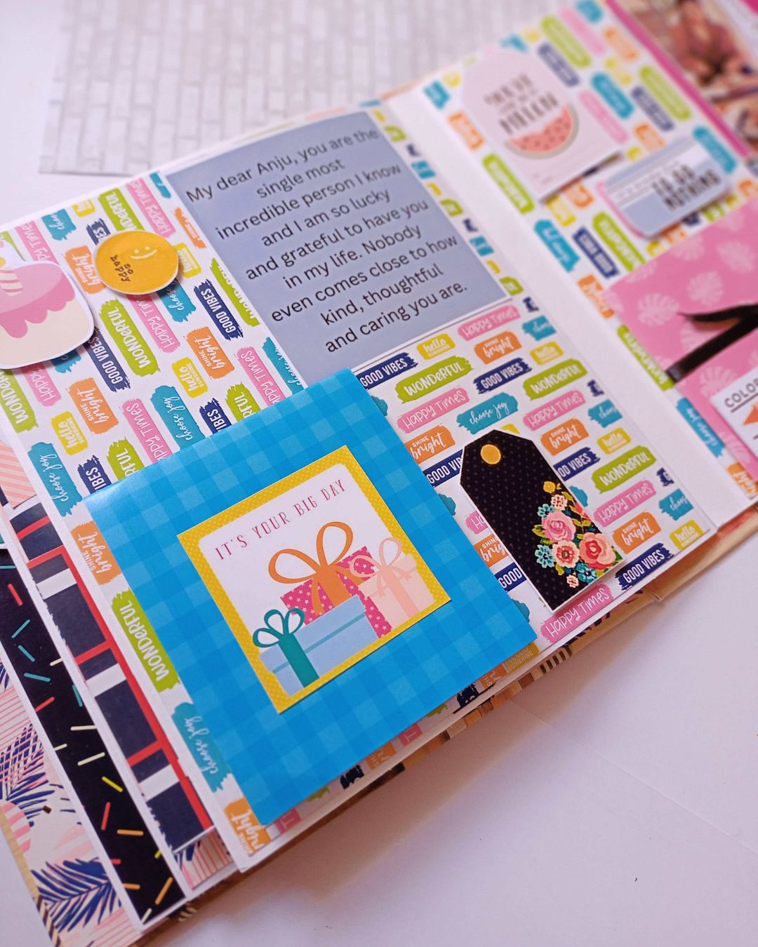 Personalized Birthday Scrapbook