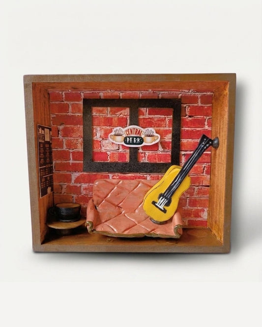 “Tiny Perk” – Central Perk Mini Keyholder