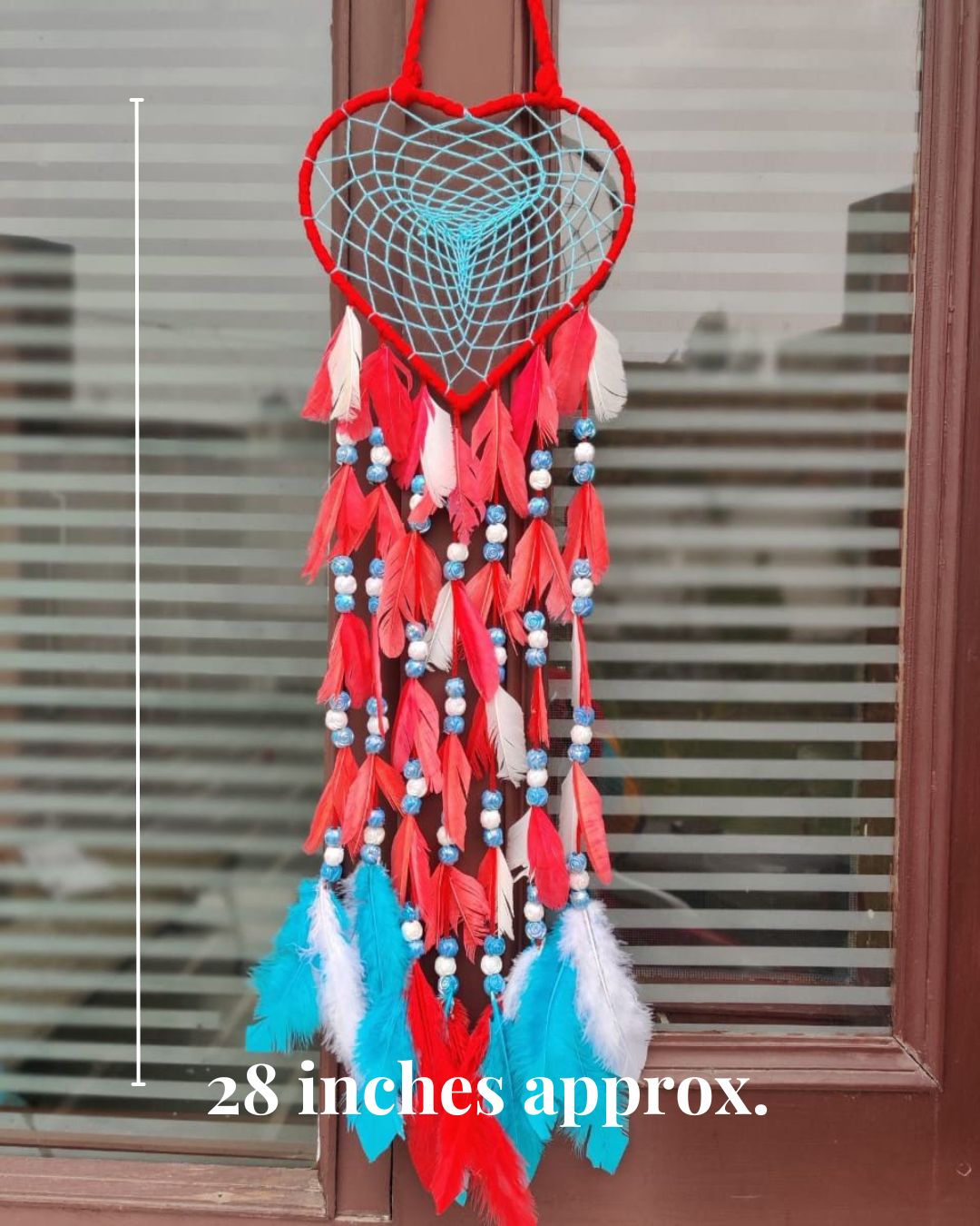 Red & Blue Dreamcatcher Delight