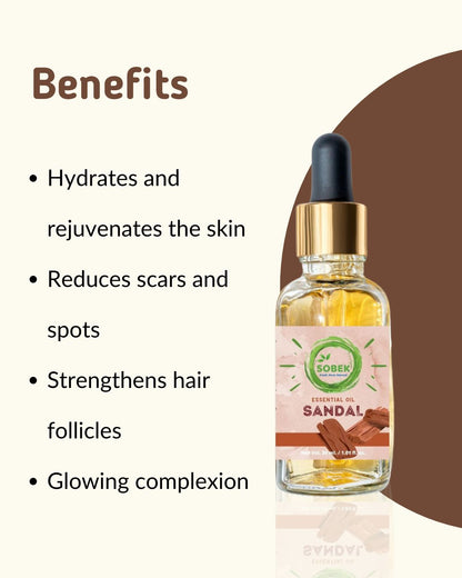 Sobek Naturals Sandal essential oil 30 ML