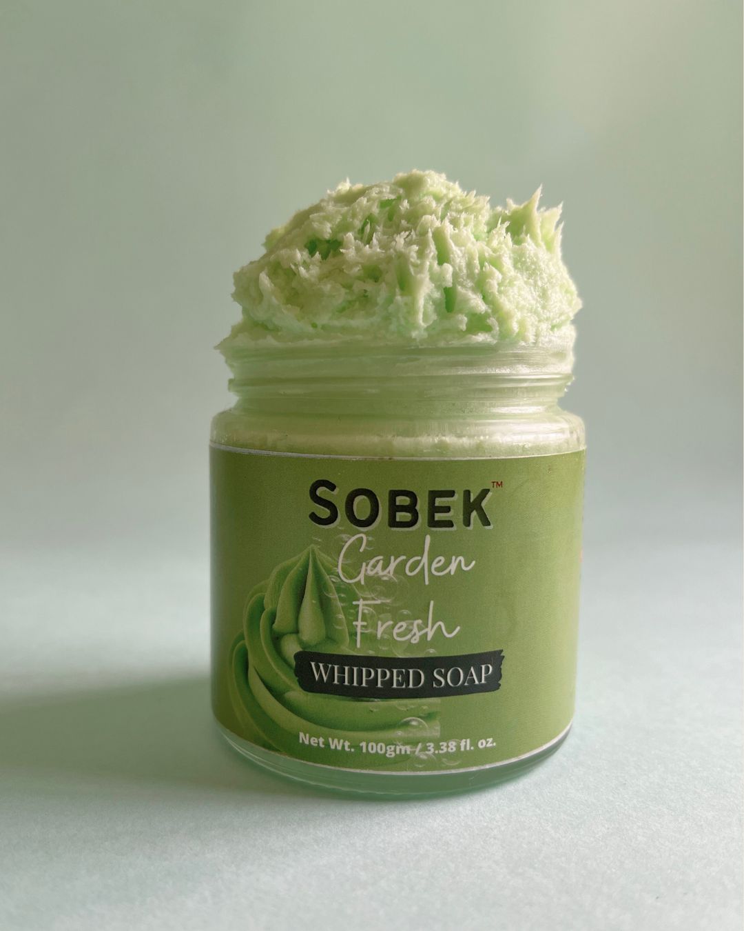 Green Garden fresh whipped cream soap