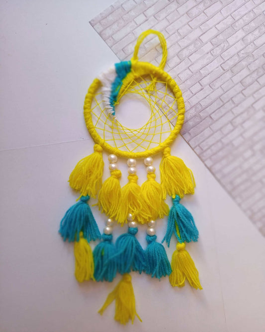 Yellow Blue Dreamcatcher