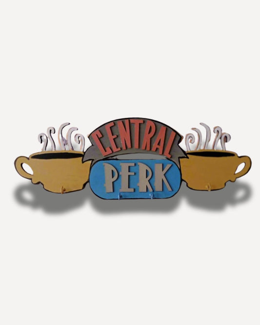 Personalized Central Perk Keyholder