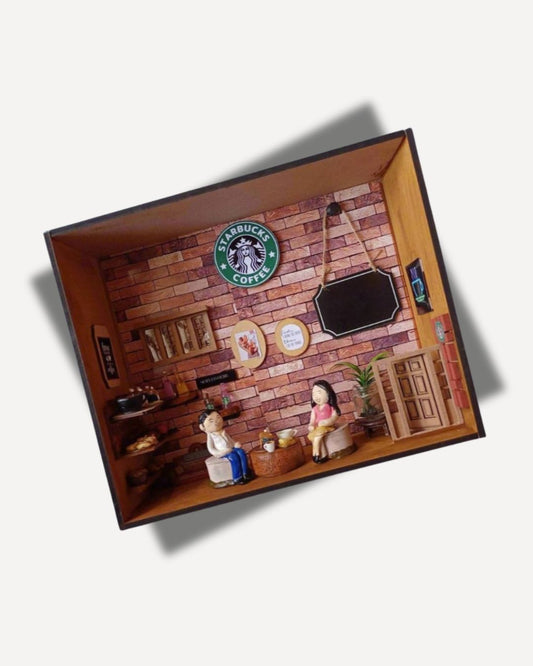 Starbucks Cafe Shadow Box Frame – Giant Edition