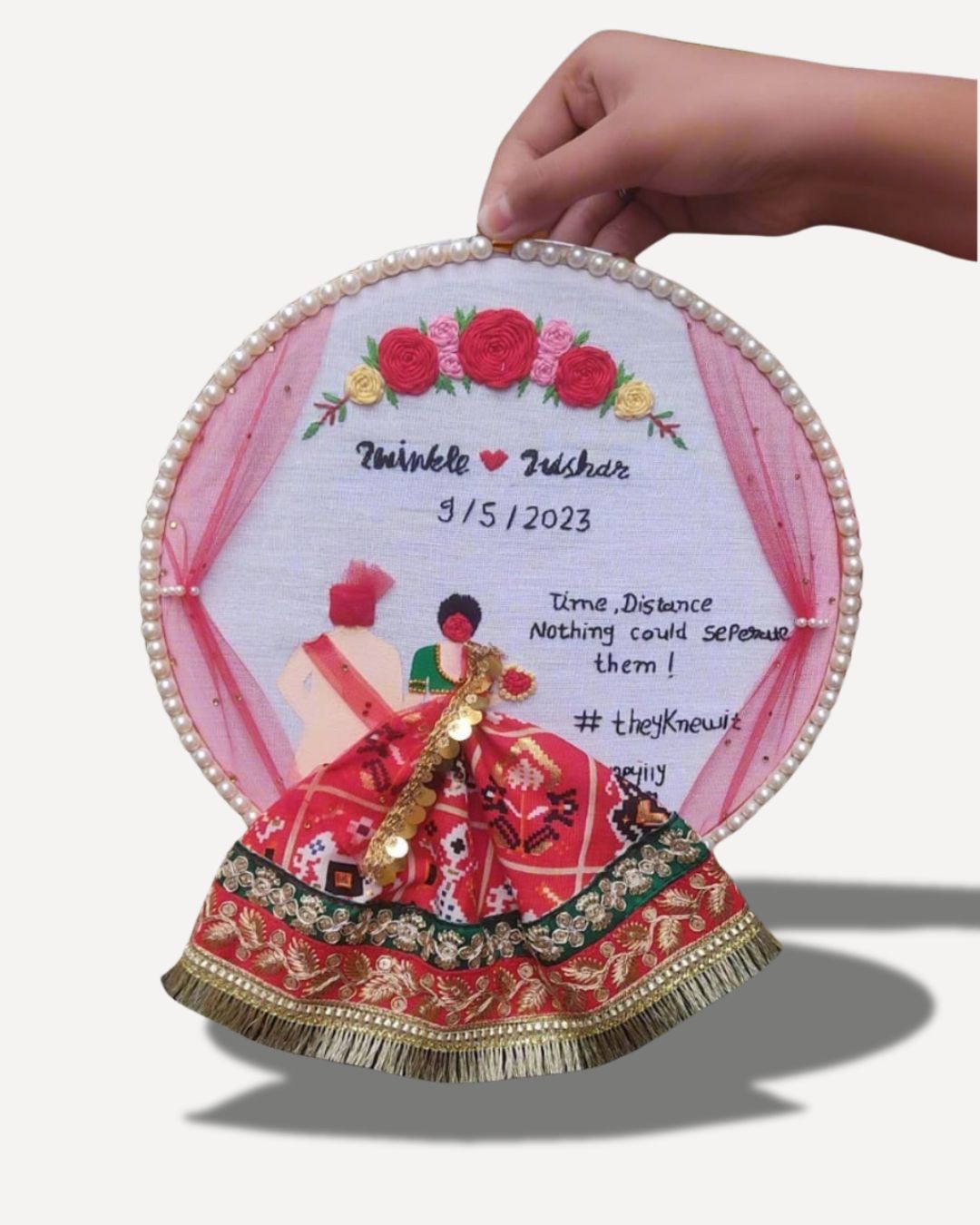 Gujarati Lehenga Wedding Hoop