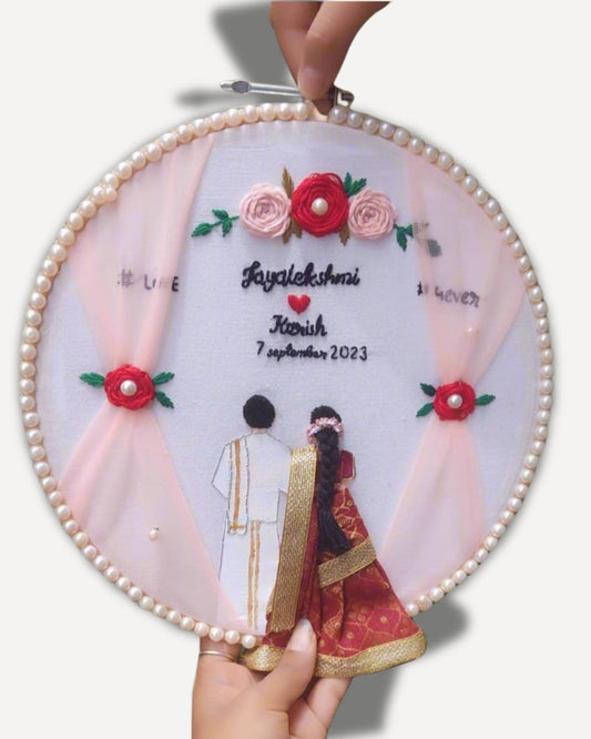 Couple Wedding Embroidery