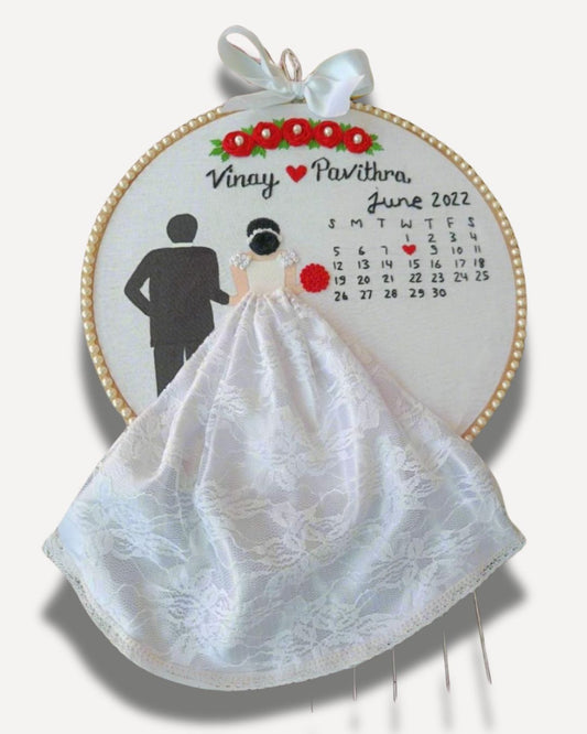 Catholic Wedding Hoop Art