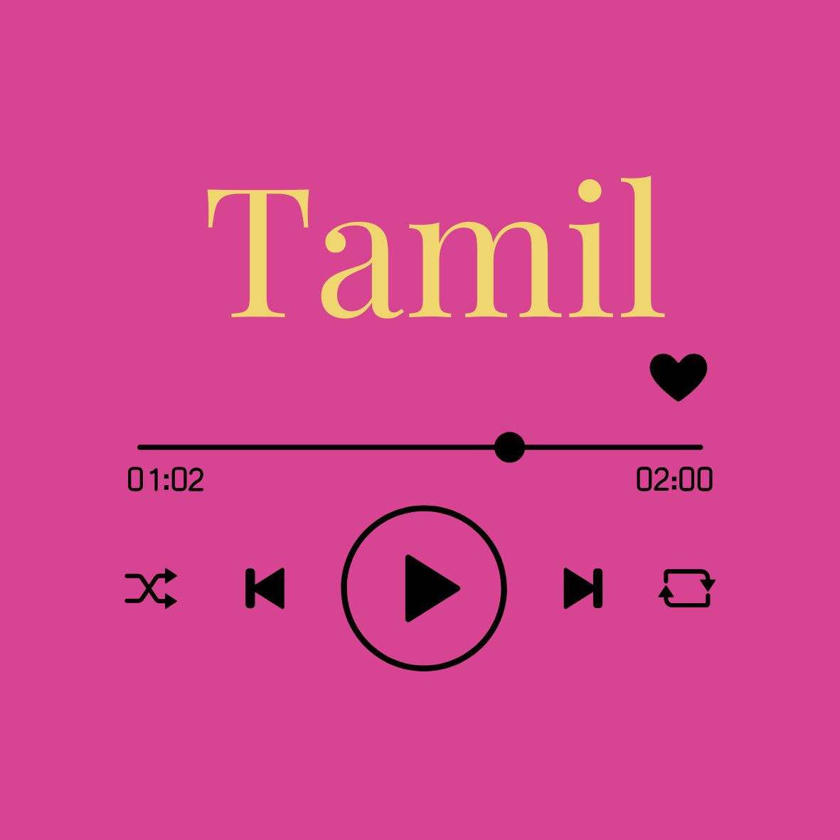 Custom made Tamil songs by Rainvas