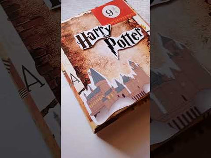 Hogwarts Theme Harry potter scrapbook personalised with photos