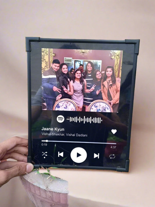 Black Spotify frame (8*10 inches)