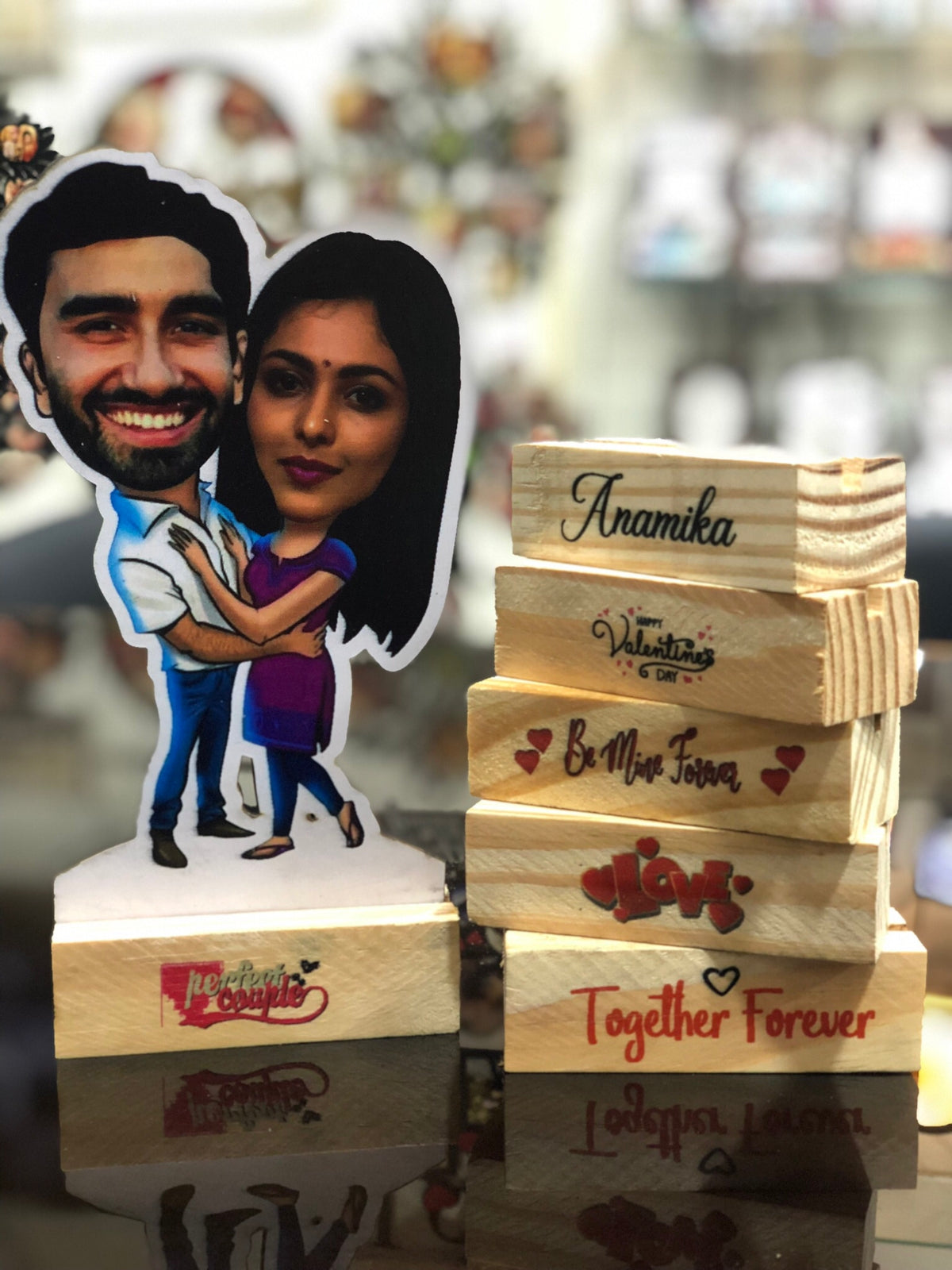 Valentine Special Sublimation Caricatures for couple