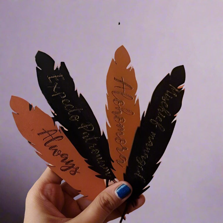 Feather Harry Potter Bookmarks