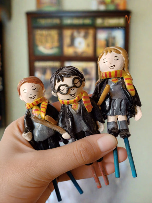Harry Potter Trio Miniature Cake Toppers
