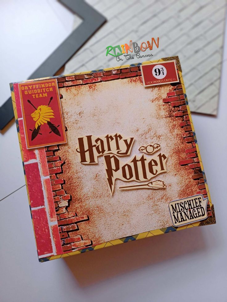 Gryffindor Harry Potter Scrapbook