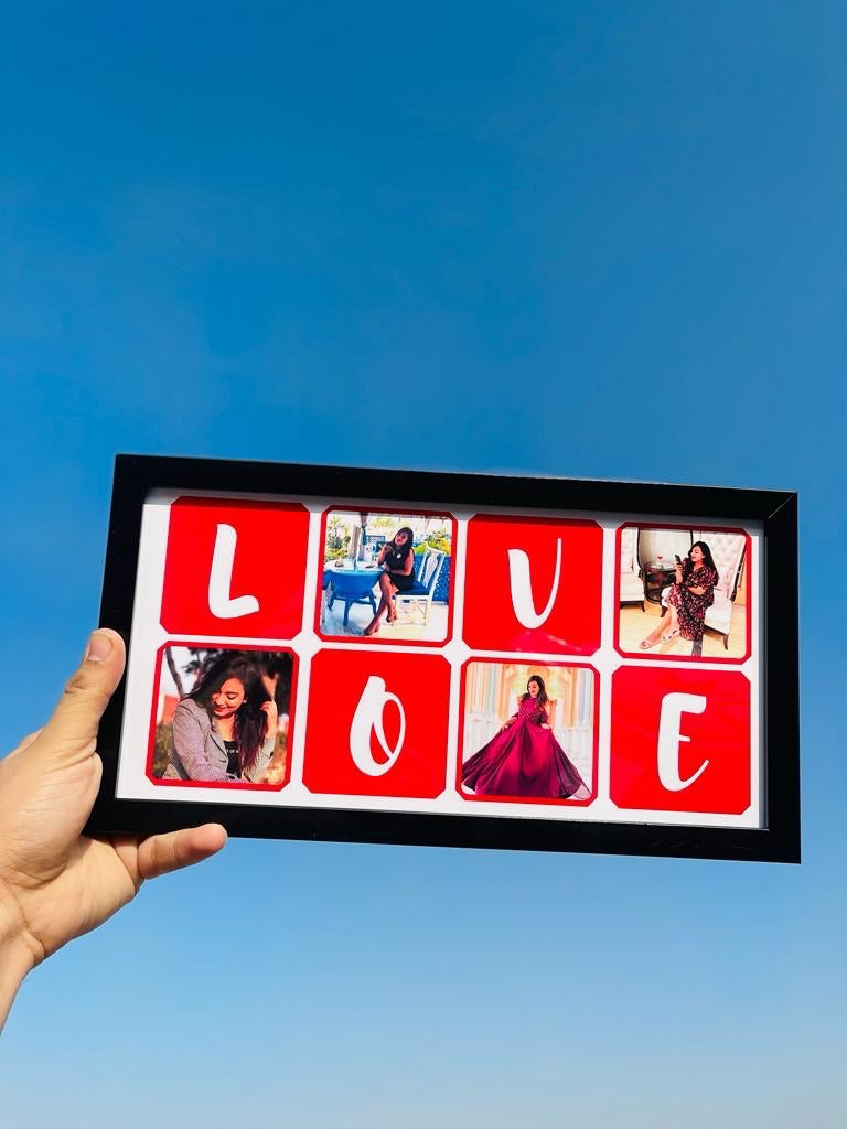 Love Frame with Photos Valentines Special