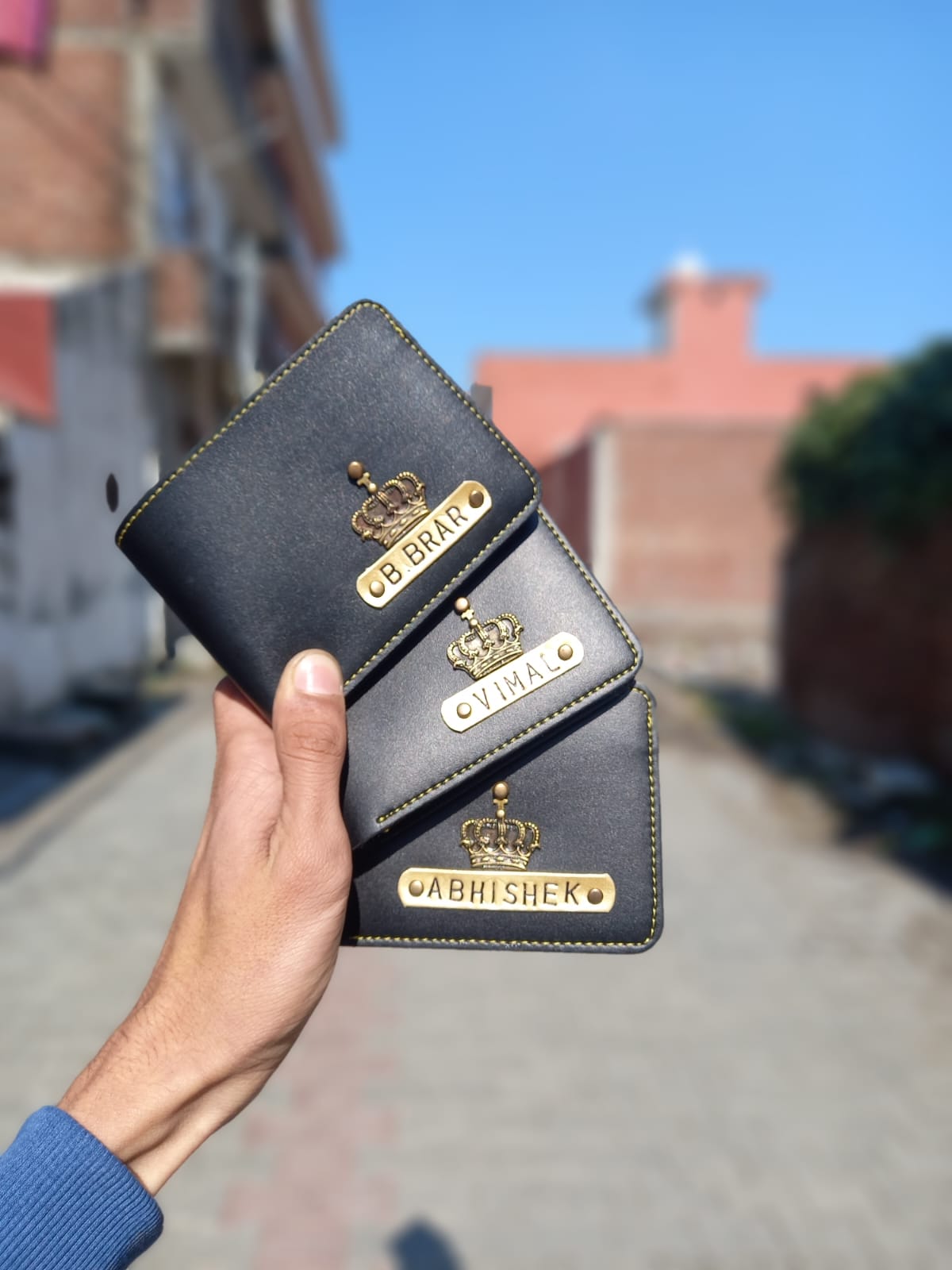 Men's customized wallet
