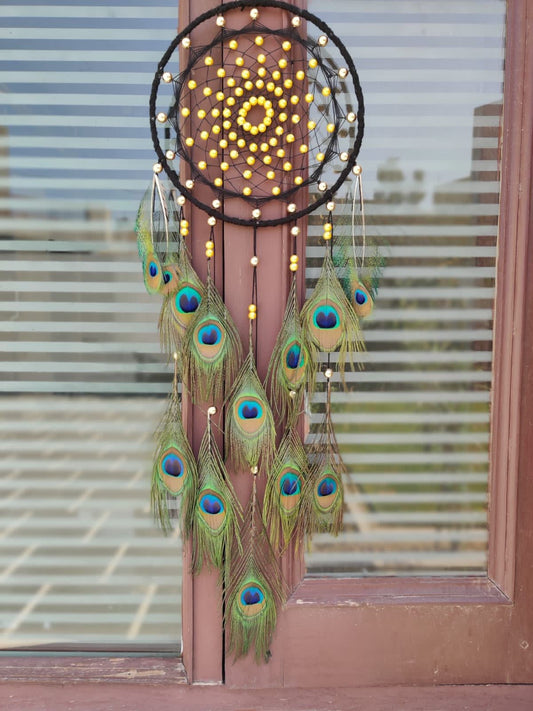 Peacock dreamcatcher