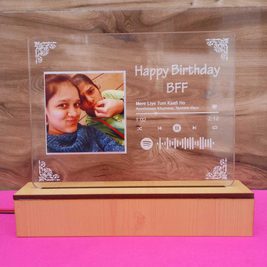 Spotify table top frame